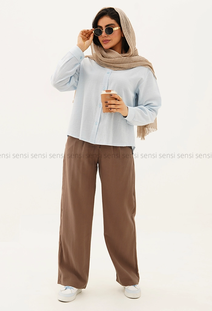 شومیز ساده بیسیک کادنزا کد1005444